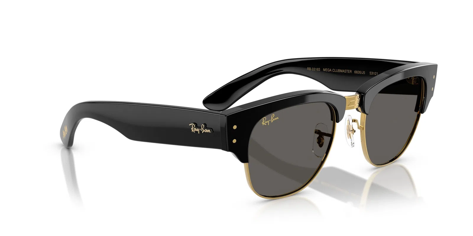Ray-Ban Mega Clubmaster 0316S Sunglasses - view 57